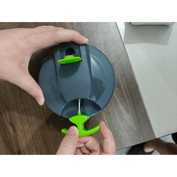 Manual Food Processor Vegetable Chopper, 500ml Hand Pull - Picture 6 of 6